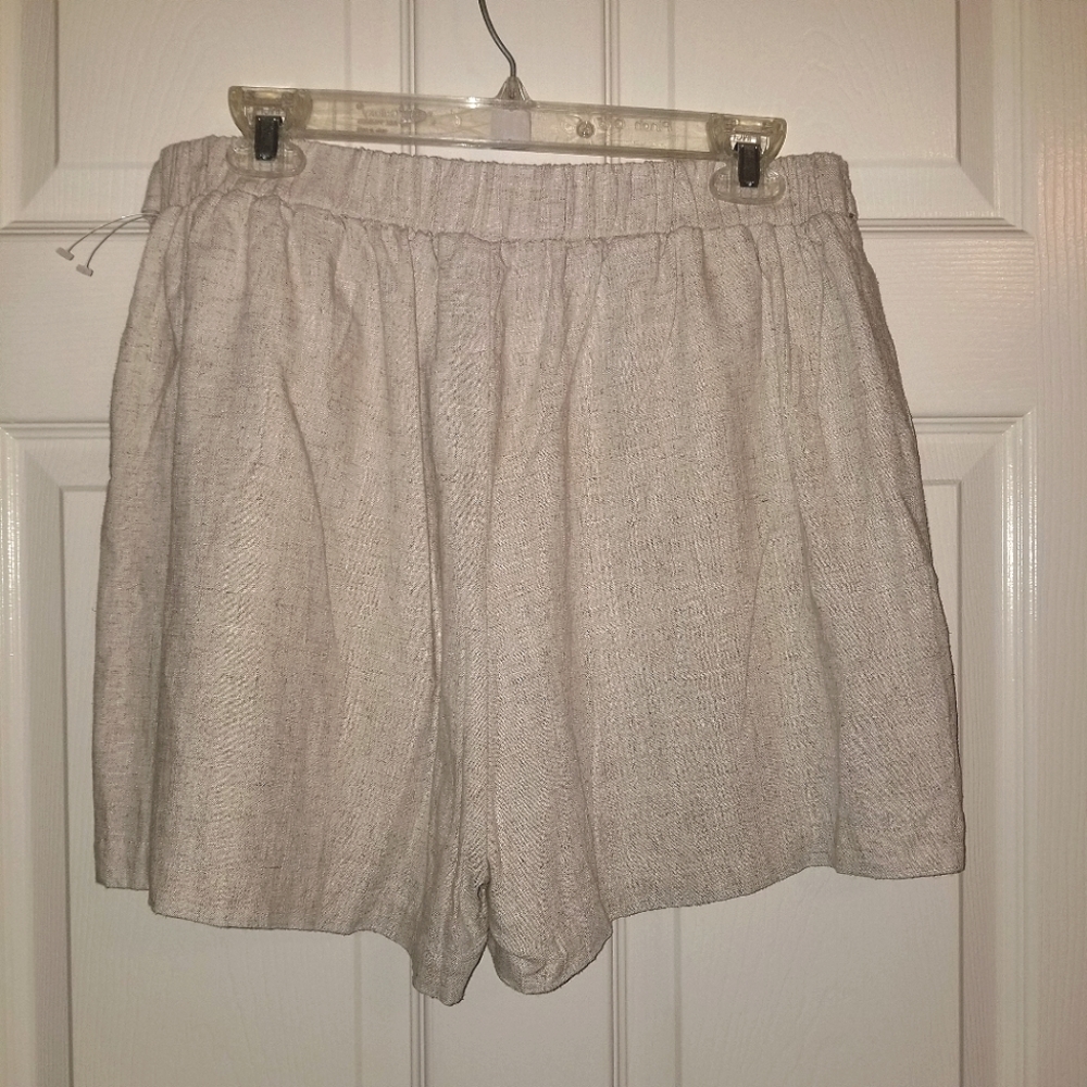 Womens Khaki Shorts Attached Fanny Pak And Pocket - Picture 6 of 7
